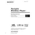 SONY MZNH600D Owner's Manual