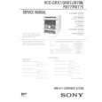 SONY MHCR300 Service Manual