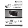 PANASONIC HDCSD1PP Owner's Manual