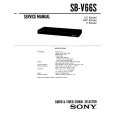 SONY SBV66S Service Manual