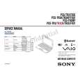 SONY PCGTR2MP Service Manual