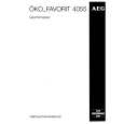 AEG FAV4055 D Owner's Manual