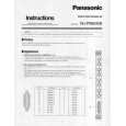 PANASONIC WJPB85X08 Owner's Manual