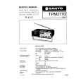 SANYO TPM2770 Service Manual