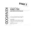 KENWOOD KAC720 Owner's Manual
