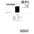 SONY SS-P11 Service Manual