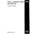 AEG LAV6300SENS. Owner's Manual