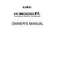 KAWAI K5000R Owner's Manual