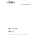 TRICITY BENDIX TBS613X Owner's Manual