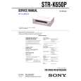 SONY STRK650P Service Manual