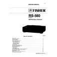 FISHER RS560