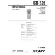 SONY ICDB25 Service Manual