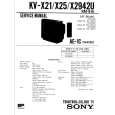 SONY KVX2942U Service Manual