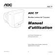 AOC 7F Owner's Manual
