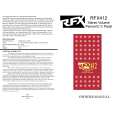 RFX RFX412 Owner's Manual