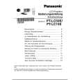 PANASONIC PTLC150 Owner's Manual