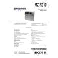 SONY MZR910 Service Manual