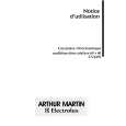 ARTHUR MARTIN ELECTROLUX CV6470W1 Owner's Manual