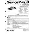 TECHNICS SXKN920 Service Manual