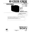 SONY KVE2523E Service Manual