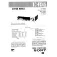 SONY TC-FX45 Service Manual