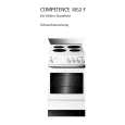 AEG COMPETENCE 1052F-W Owner's Manual