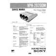 SONY VPH2020QM Service Manual