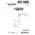 SONY MCEF808K Service Manual