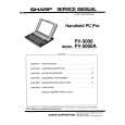 SHARP PV5000 Service Manual