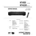 SONY INT-W200 Service Manual