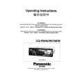 PANASONIC CQR575EW Owner's Manual