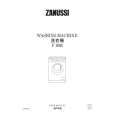 ZANUSSI F1002 Owner's Manual