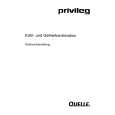PRIVILEG 455.036 4/4836 Owner's Manual