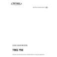 TRICITY BENDIX TBG750X Owner's Manual