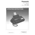 PANASONIC KXF60 Owner's Manual