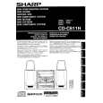 SHARP CDC611H Owner's Manual