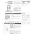 PANASONIC RQNX60V Owner's Manual