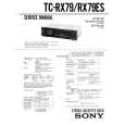 SONY TCRX79ES Owner's Manual