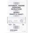 WHIRLPOOL DA6070 Owner's Manual