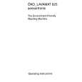 AEG Lavamat 625 A Owner's Manual