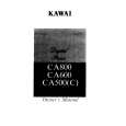 KAWAI CA800 Owner's Manual
