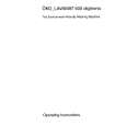 AEG Lavamat 600 w Owner's Manual