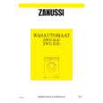 ZANUSSI ZWG5161 Owner's Manual