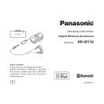 PANASONIC RPBT10 Owner's Manual