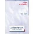 ARTHUR MARTIN ELECTROLUX AW552F Owner's Manual