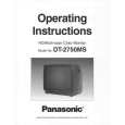 PANASONIC DT2750MS Owner's Manual