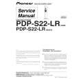 PIONEER PDP-S22-LR XIN Service Manual