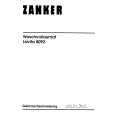 ZANKER LAVITA8092RS Owner's Manual