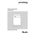 PRIVILEG P.580 Owner's Manual