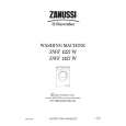 AEG ZWF 1227 W Owner's Manual